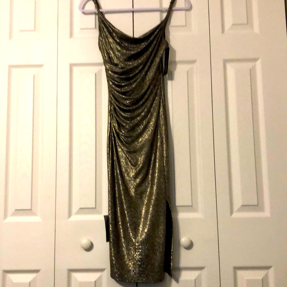NWT - gold dress